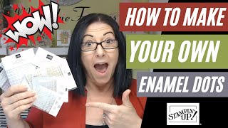 🧴 How to make your own Embellishments | How to make your own Enamel Dots | DIY Jewels | DIY Gems