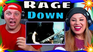 reaction to Rage - Down (OFFICIAL VIDEO) THE WOLF HUNTERZ REACTIONS