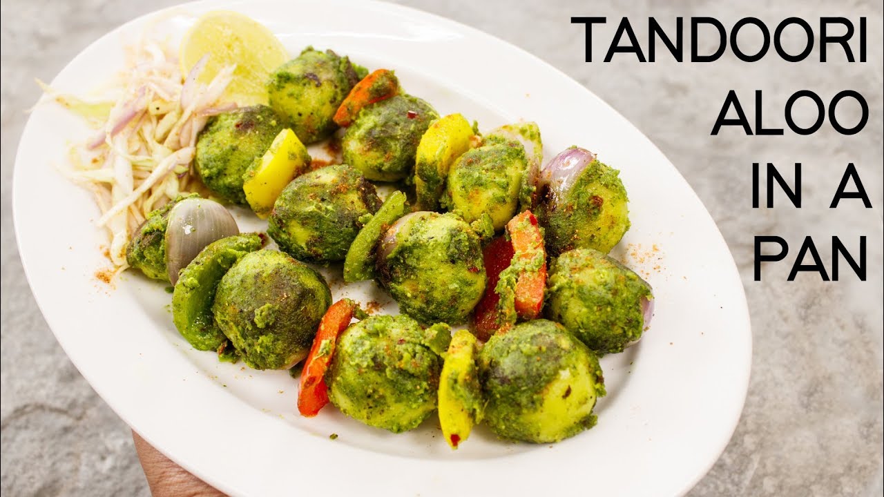 Tandoori Aloo Recipe in a Pan - Pahadi Style Alu Tikka - CookingShooking | Yaman Agarwal