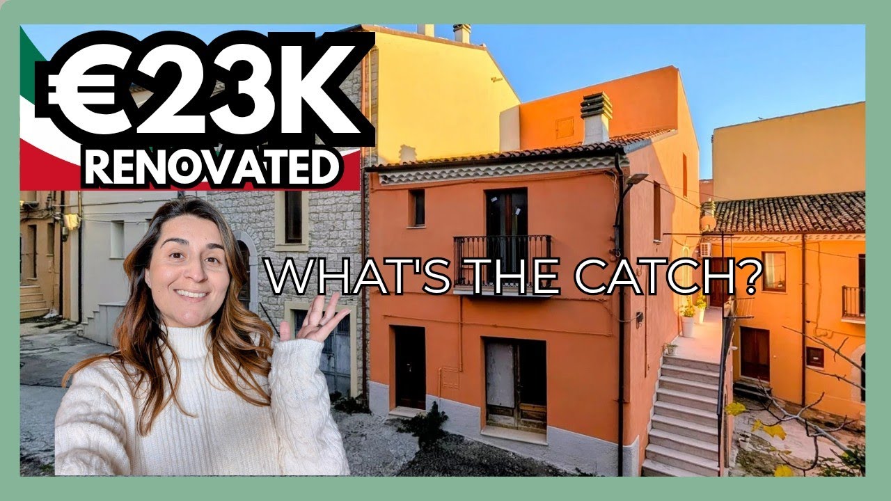 €23,000 Stone Home in Italy... What's the Catch?
