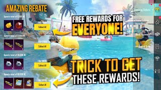 Get Free Materials For Everyone | Amazing Rebate Event | Got X Suit Mythic Lobby | PUBGM