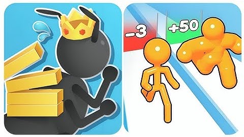 Android Walkthrough Max Level Gameplay Tiny run Vs Tall Man run 3D