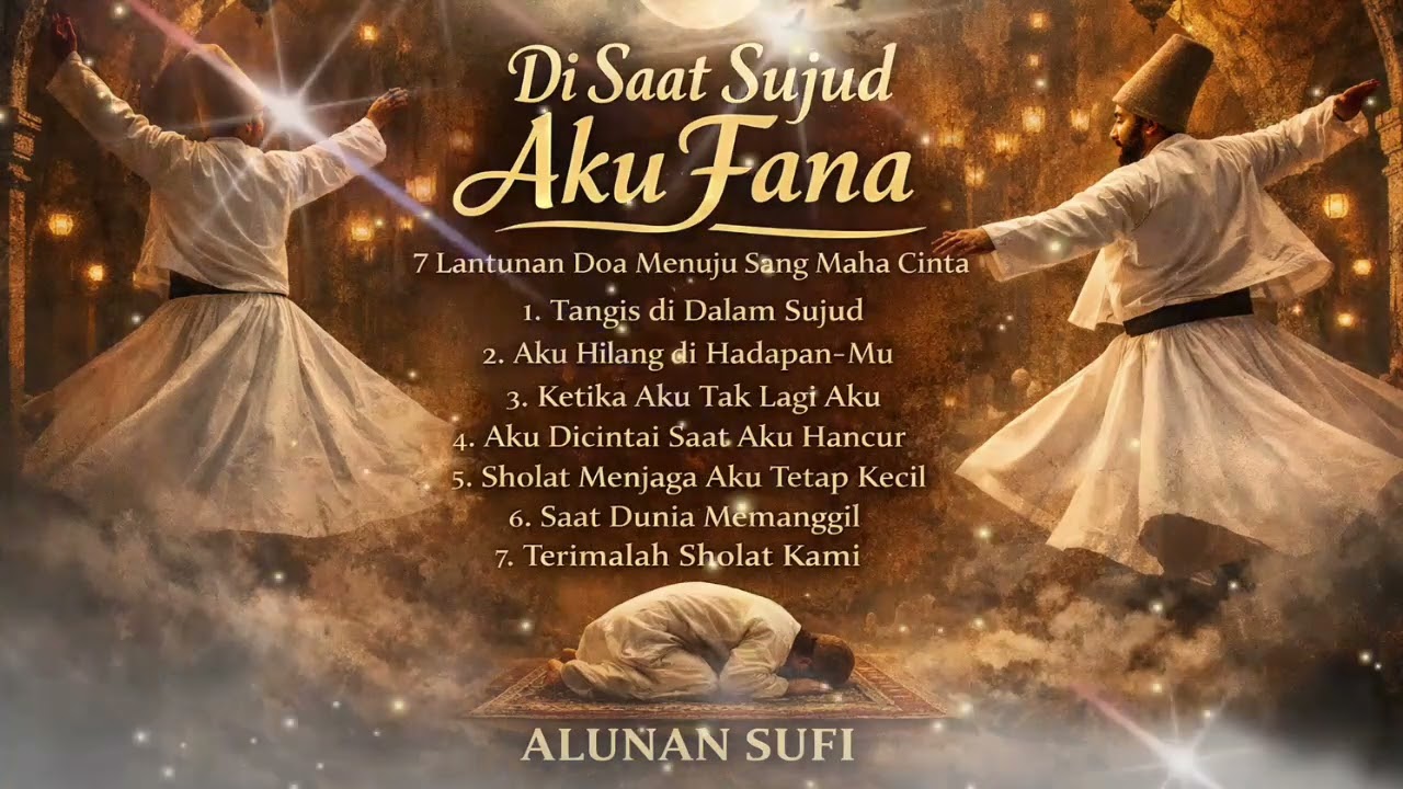 ALUNAN SUFI – Di Saat Sujud Aku Fana | 7 Lagu Sholat Penuh Tangis & Cinta Ilahi