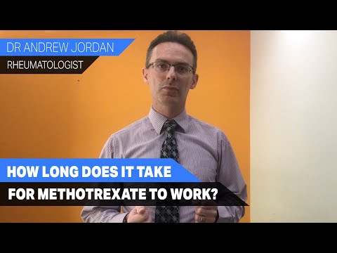 Video: Kiek laiko galite vartoti metotreksatą?