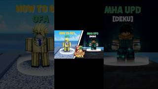 How to Get One For All Combat in Rogue Piece + Showcase