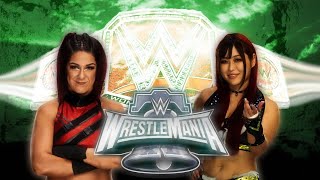 Bayley VS.Iyo Sky fot the RAW women's Championship