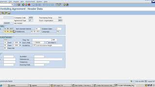 Scheduling Agreement in SAP( ME31L,ME35)