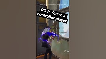 “THAT IS A CONTROLLER PLAYER”.          #spam #fyp #fortnite #foryou #spray #pov #controllerplayer