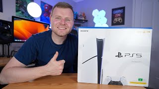 PS5 Slim Unboxing, Comparison and Gameplay Setup Guide