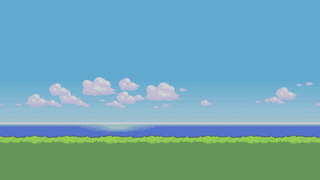 Pokemon Ruby Sapphire Cloudy Sea Animated 1080p Looping With Dl Youtube