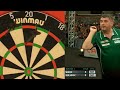 The most bizarre leg of darts youll ever see 