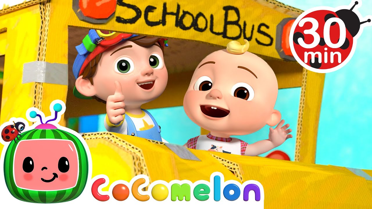  30 MIN LOOP  Wheels On The Bus Play Version  Cocomelon Loops  Fun Nursery Rhymes  Kids Songs