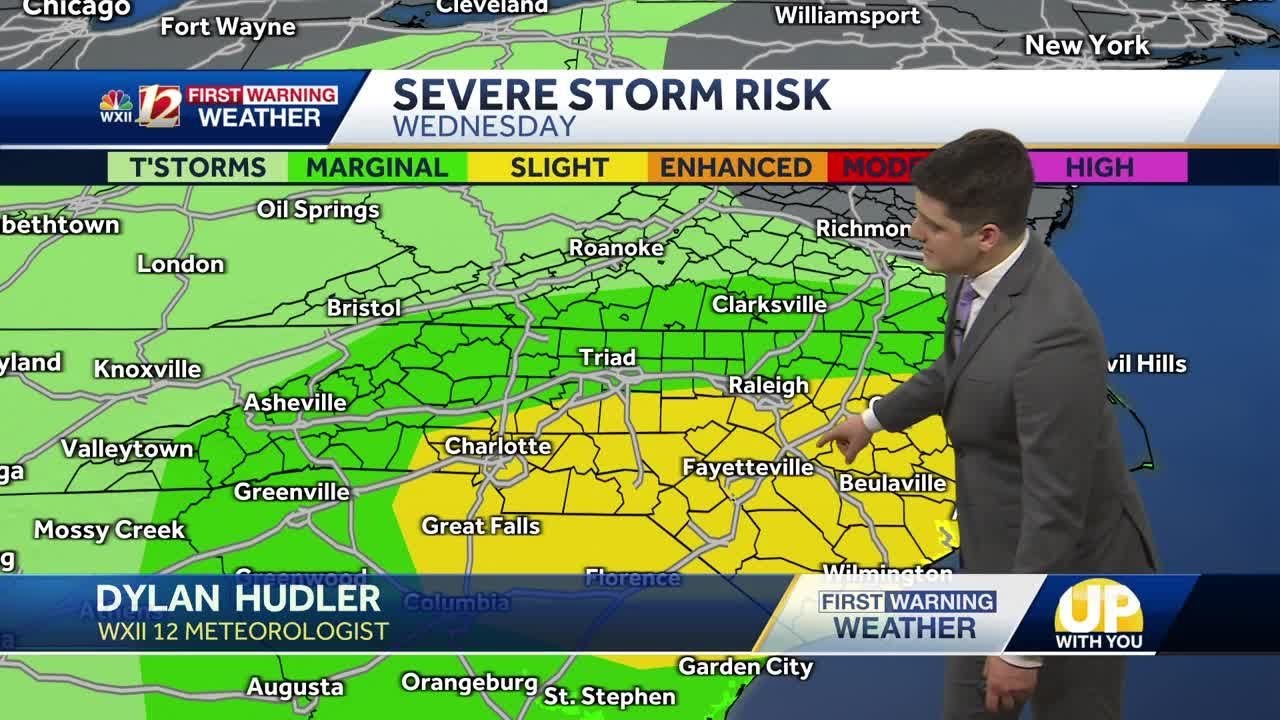 WATCH: Severe storms possible Wednesday afternoon - YouTube