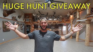 Pouring EXPENSIVE Epoxy Floor in My Hunting Lodge and Giving Away a Free Hunting Trip!!