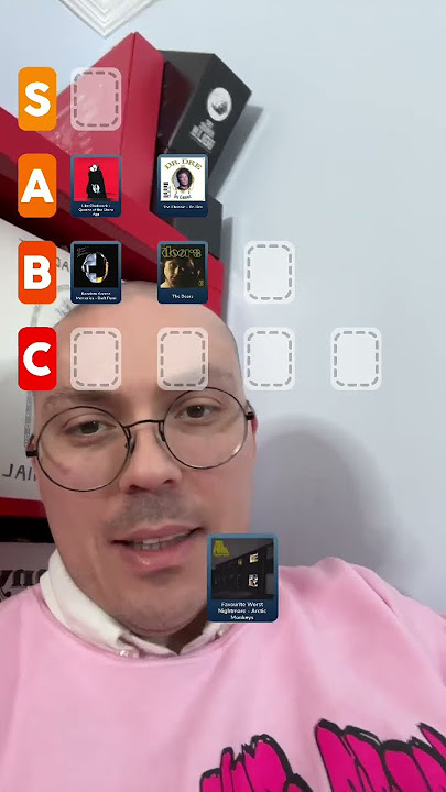 FANTANO: Blind Album Tier List #shorts #music #reaction