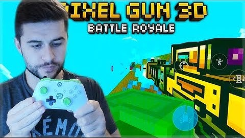 Pixel Gun 3D | I PLAYED BATTLE ROYALE WITH MY XBOX CONTROLLER FOR THE FIRST TIME!