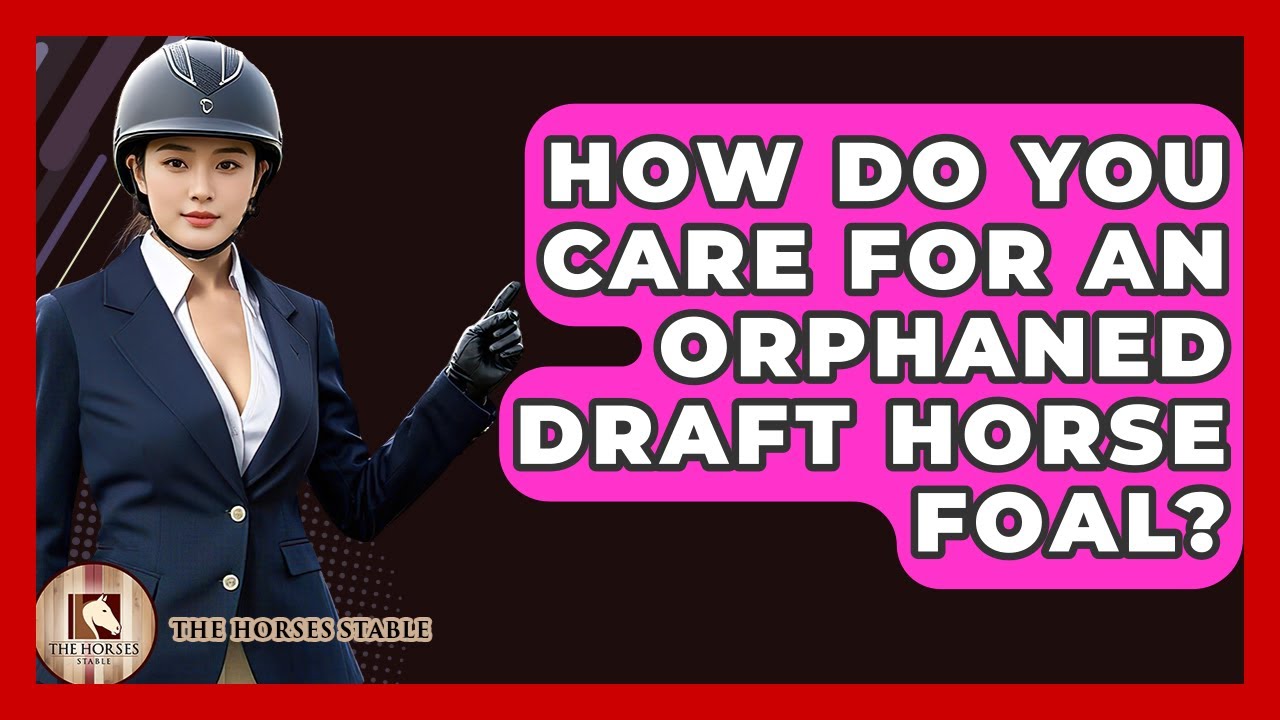 How Do You Care For An Orphaned Draft Horse Foal? - The Horses Stable