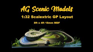 Scalextrix 132 GP Scenic Layout Build Video