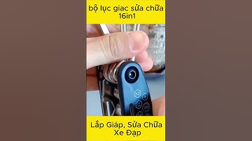 Bộ lục giác sửa chữa cầm tay đa năng tua vít 16in1, Dùng lắp giáp, Sửa chữa xe đạp#bolucgiacdanang