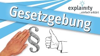 Gesetzgebung einfach erklärt (explainity® Erklärvideo)