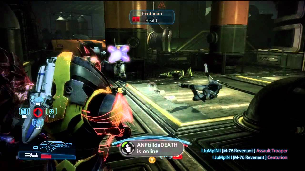 ME3 M-76 Revenant Ownage - YouTube