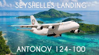 Landing #An124 in the Seychelles ✈ Посадка #Ан124 на Сейшелах ✈ 2020