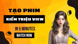 Tạo video kiếm triệu view với chỉ 1 câu lệnh #congnghe #ai #viralvideo #video