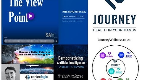 SAFM Radio - The Hill Point Interview - Dr Jacques Ludik on Journey Wellness - 26 July 2021