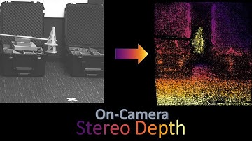 On-Camera Indoor Stereo Depth Demo Using Labforge Bottlenose Smart Camera