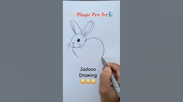 Magic Pen Arts ✨😳🎨 #shorts #Handart #kidsvideo #anaya #kids #kidsdrawing #anayashorts