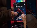 Magic The Gathering Spider-Man Booster Packs x 2 #shorts #mtg #spiderman #marvel #mcu #tcg #hobby