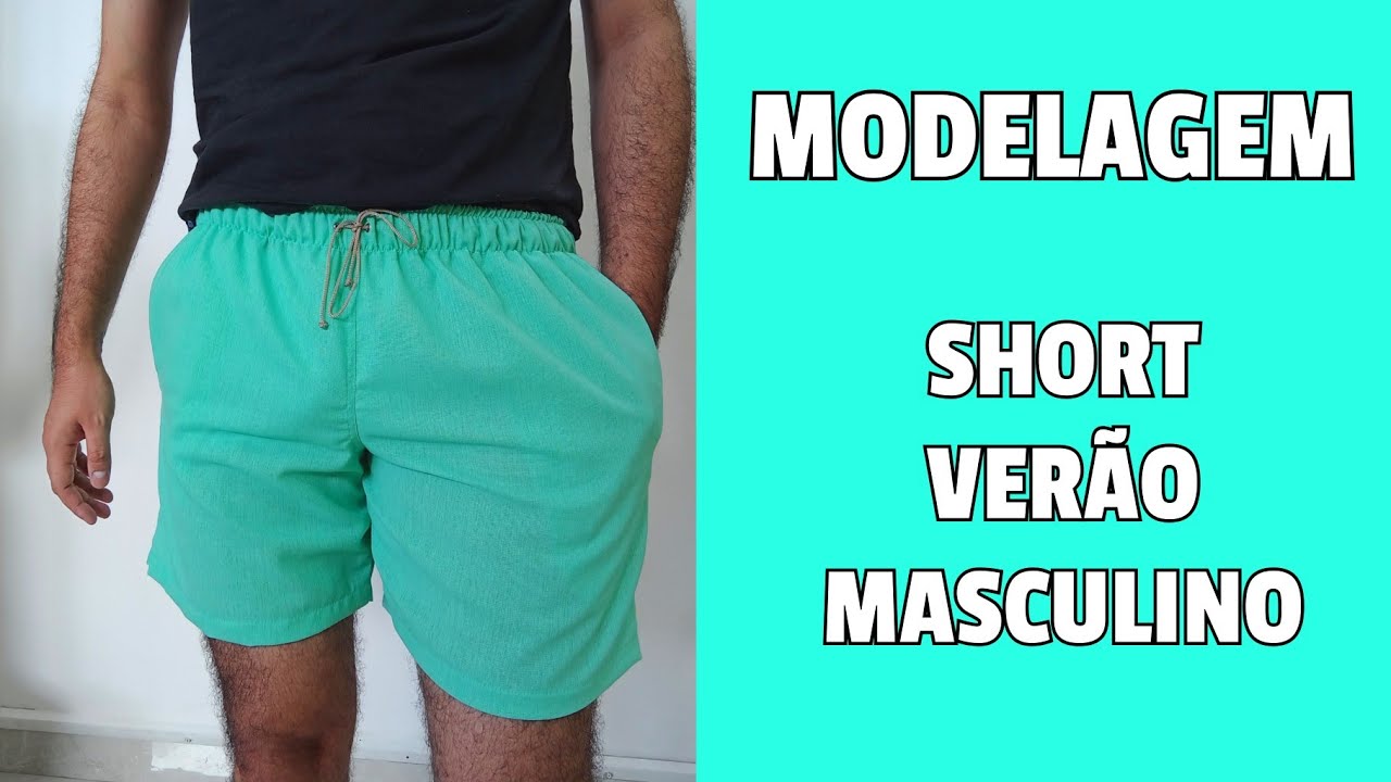 Short de linho Verão 2026 (MODELAGEM)