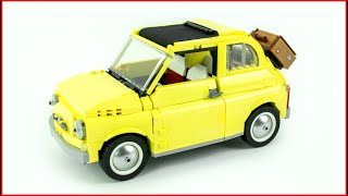 LEGO Creator Exclusive 10271 Fiat 500 Speed Build  Brick Builder