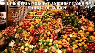 This time we walked around the amazing boqueria market in barcelona
which is undoubtably biggest, most famous and probably exciting eu...