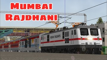 12951 Mumbai Rajdhani Express || MSTS Activity  Gameplay