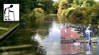9v Battery Boat in Barrs Court Moat with MiniCam