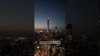 Non riuscivo a mettere a fuoco, bella #newyork #travel #manhattanskyline #nyc #sunset #ytshorts