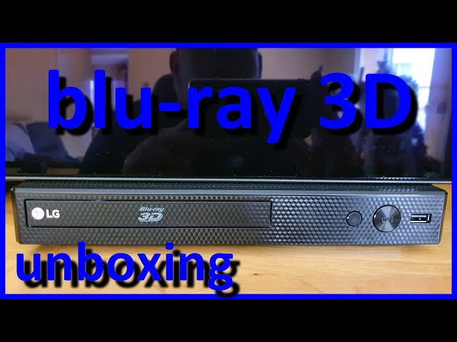 unboxing LG BP450 lecteur blu ray dvd 