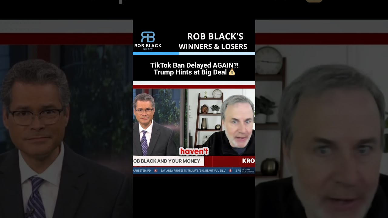 TikTok Ban Delayed AGAIN?! Trump Hints at Big Deal 💰 #shorts #trending #reels #stockmarket #tiktok