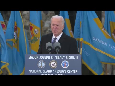 President-elect Joe Biden cries in emotional speech before heading to D.C. for Inauguration Day