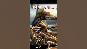 Trex Vs Spino 🦖 #dinosaur #shorts #prehistoricanimals