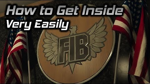 GTA Online: How to Get Inside The FIB Building Very Easily