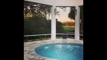 Fenetex retractable insect screens.