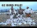 BEST Snow Goose Hunt Ever! GIANT Spins and Rain Out's!!