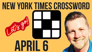 NYT Crossword for April 6 - CLOSING A CHAPTER ON MY CROSSWORD JOURNEY!