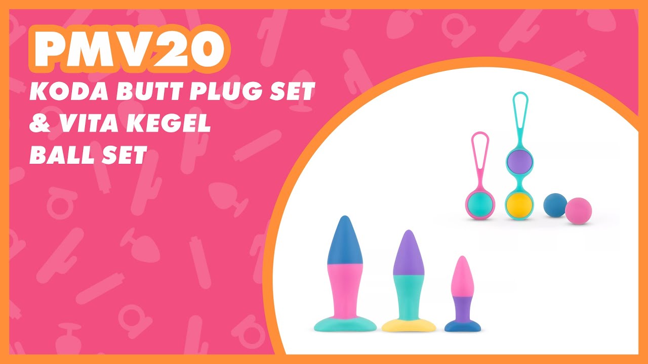 PMV20 Koda Butt Plug Set & Vita Kegel Ball Set Review 🌈 Strength & Comfort 💗 EasyToys