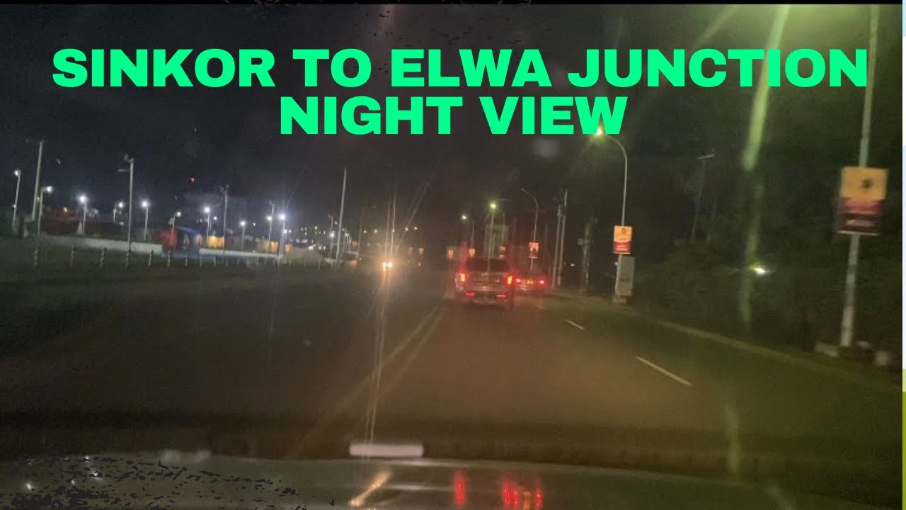 Liberia 2023: Sinkor To ELWA Junction Night View