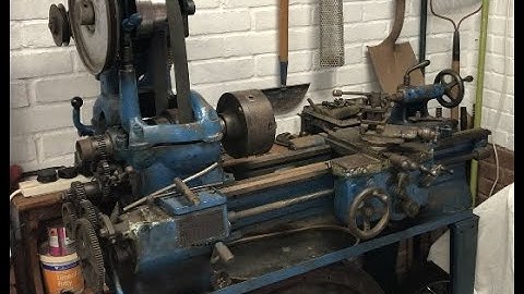My new (old !) Sheldon lathe