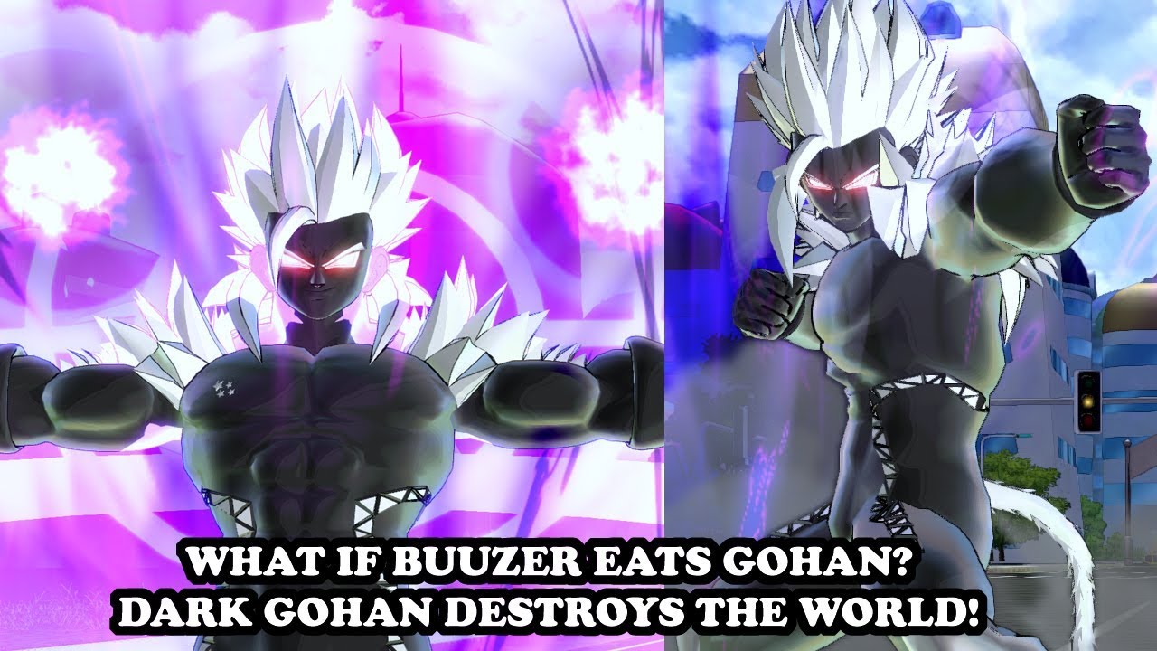 WHAT IF Buuzer EATS FUTURE GOHAN? DARK GOD SSJ5 GOHAN DEMON POWER! Dragon  Ball Xenoverse 2 Mods 