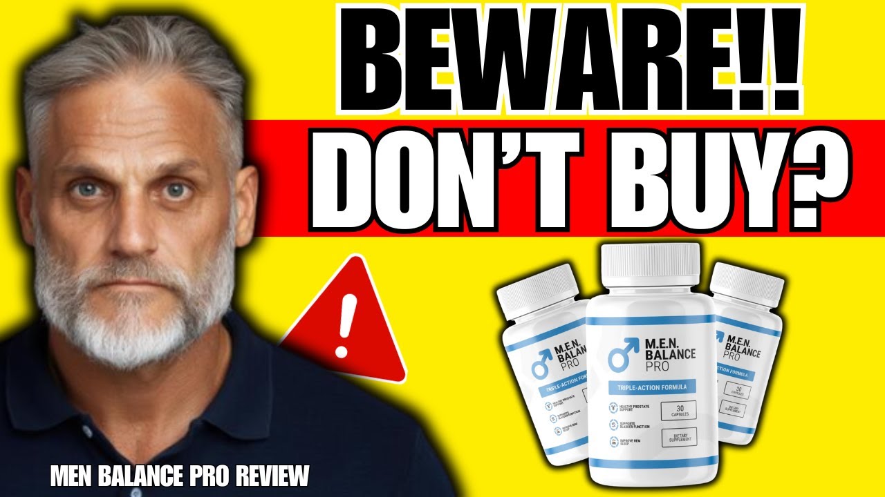 MEN BALANCE PRO REVIEW ((❌SCAM OR LEGIT?✅)) – Men Balance Pro Reviews – Men Balance Pro Supplement
